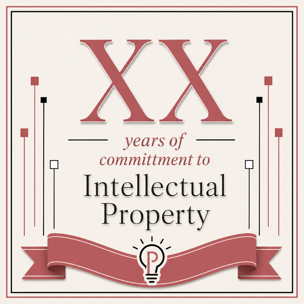 XX years of commitment to Intellectual Property